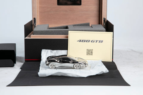 Ferrari 488 GTB Owner Limited Novelty key box & Metal Minicar #0422
