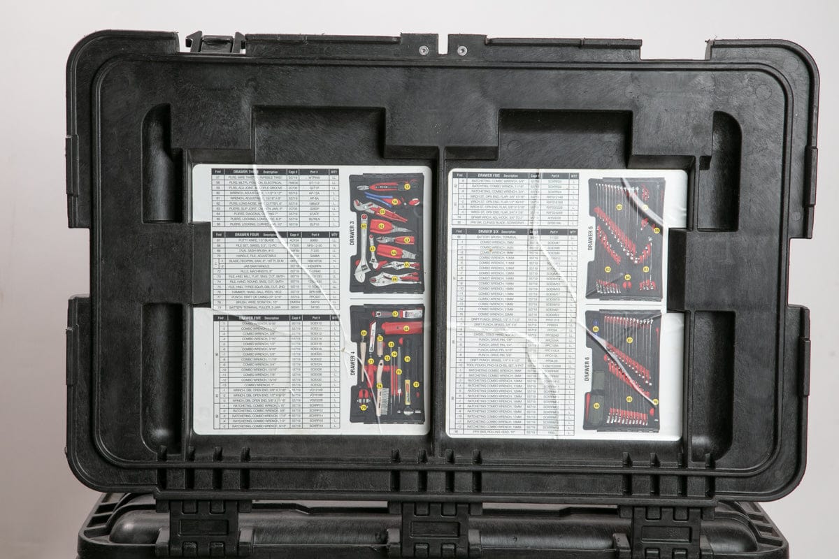 Snap-On GMTK General Mechanics Tool Kit 6 Drawer (used) #0561