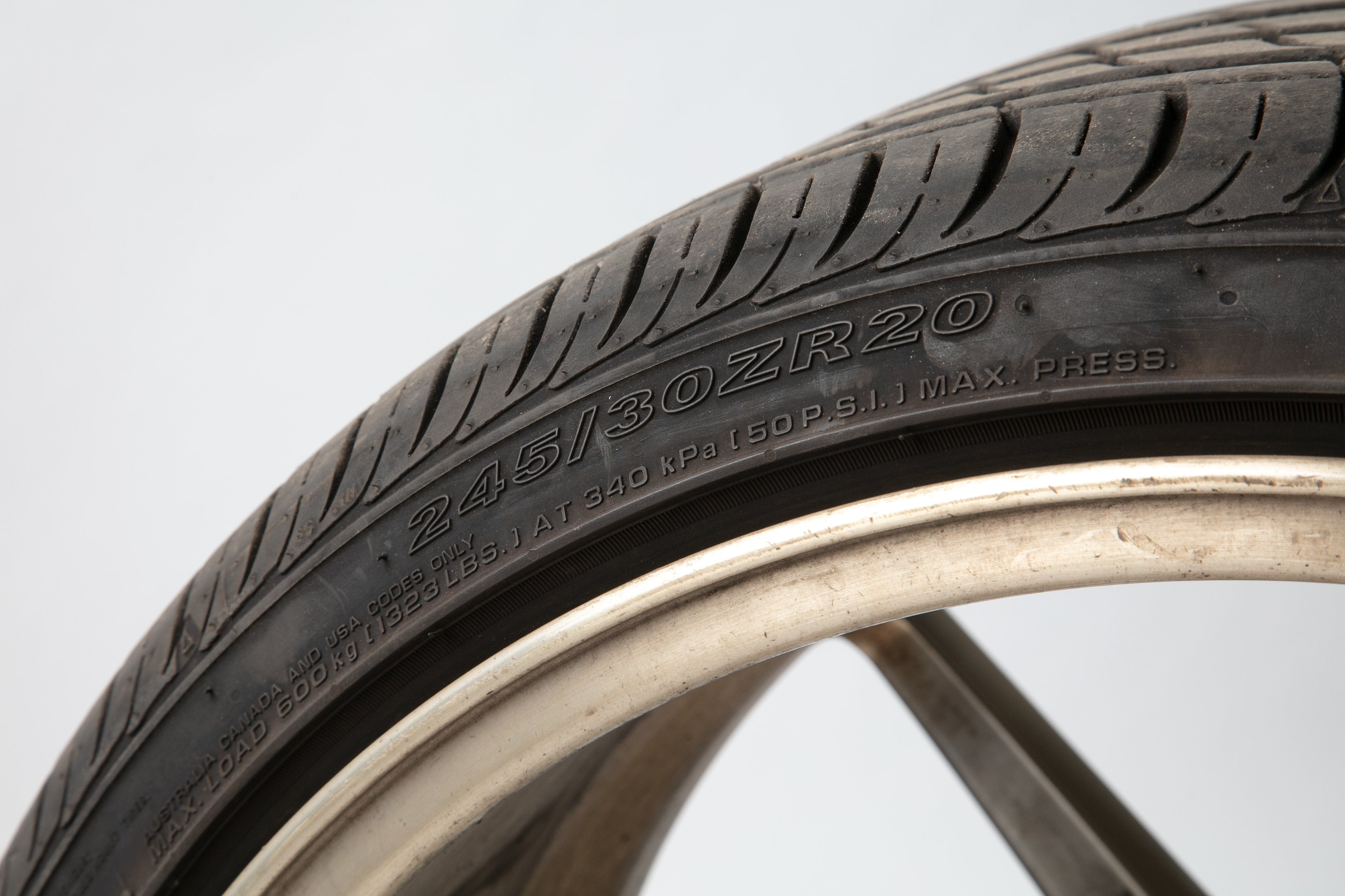 BC Forged 20" Wheels Royal Gold with Tires (used) #0766