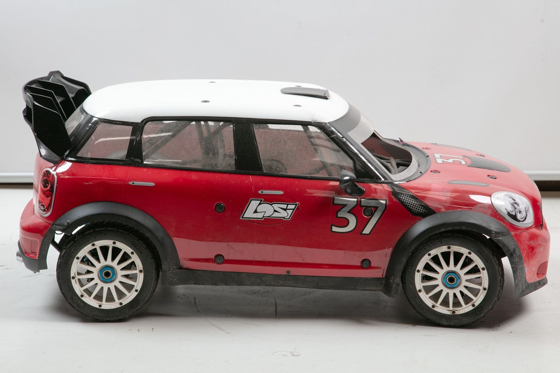 Losi Mini Cooper WRC 1/5 RC Car (used) #0653