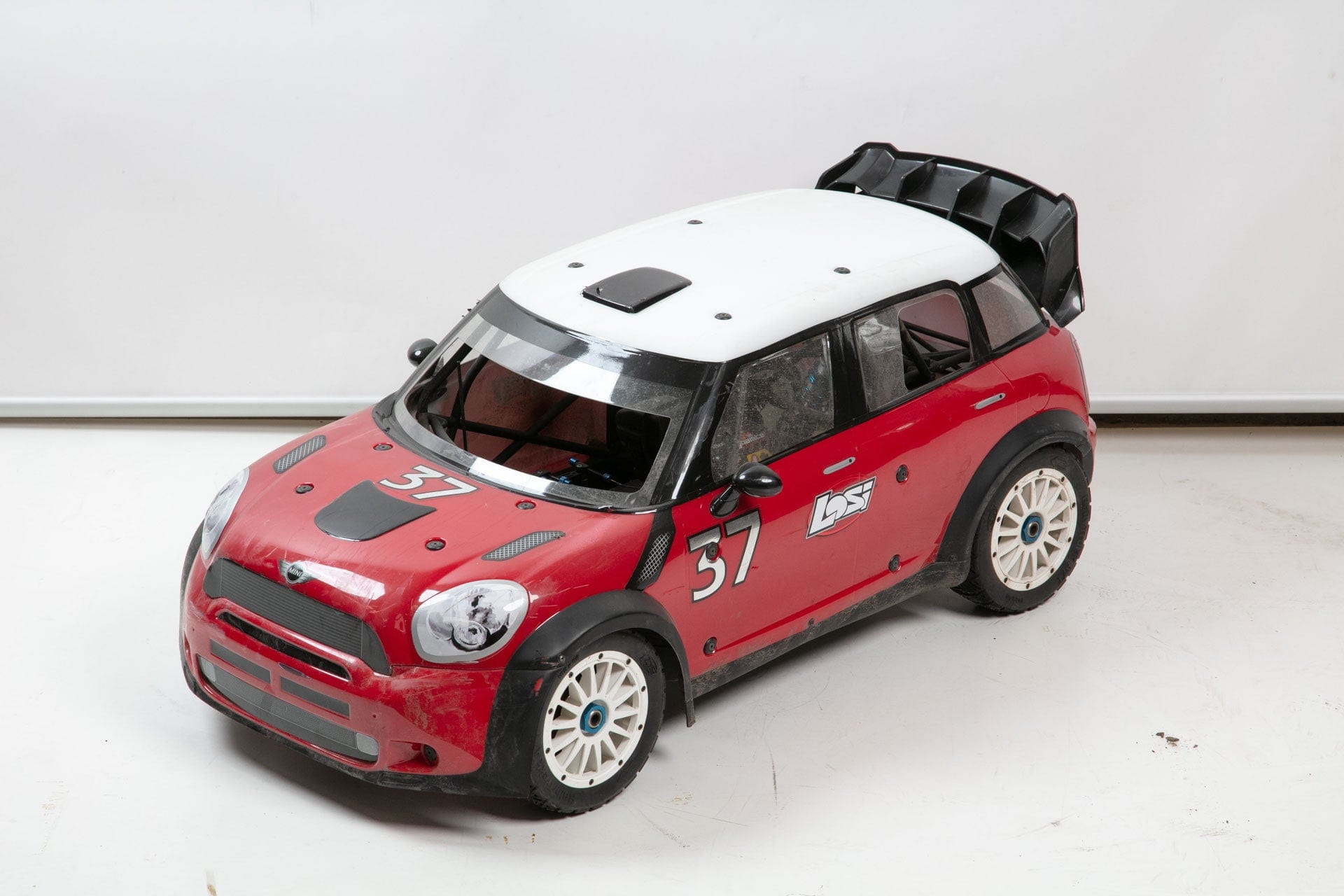 Losi Mini Cooper WRC 1/5 RC Car (used) #0653
