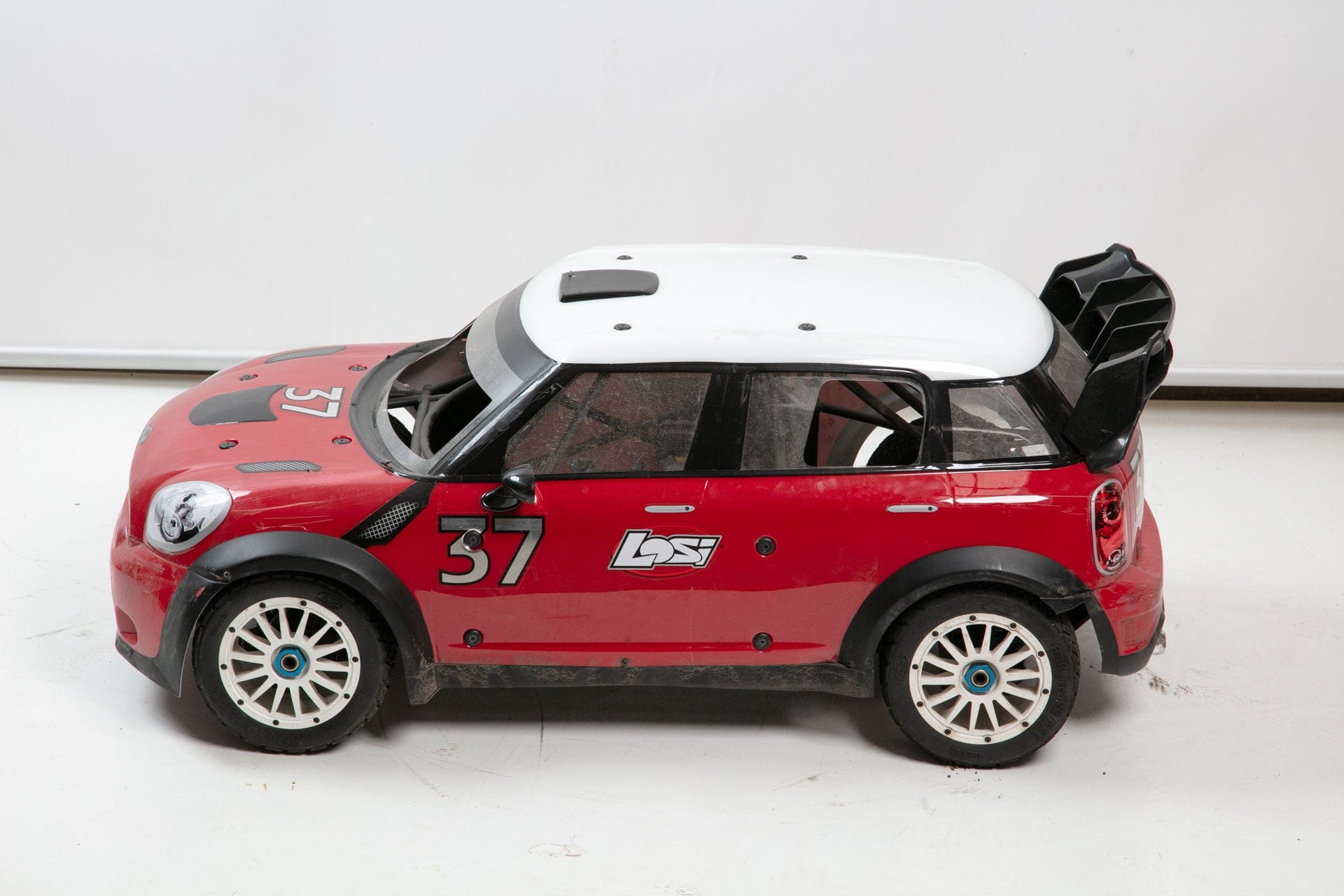 Losi Mini Cooper WRC 1/5 RC Car (used) #0653