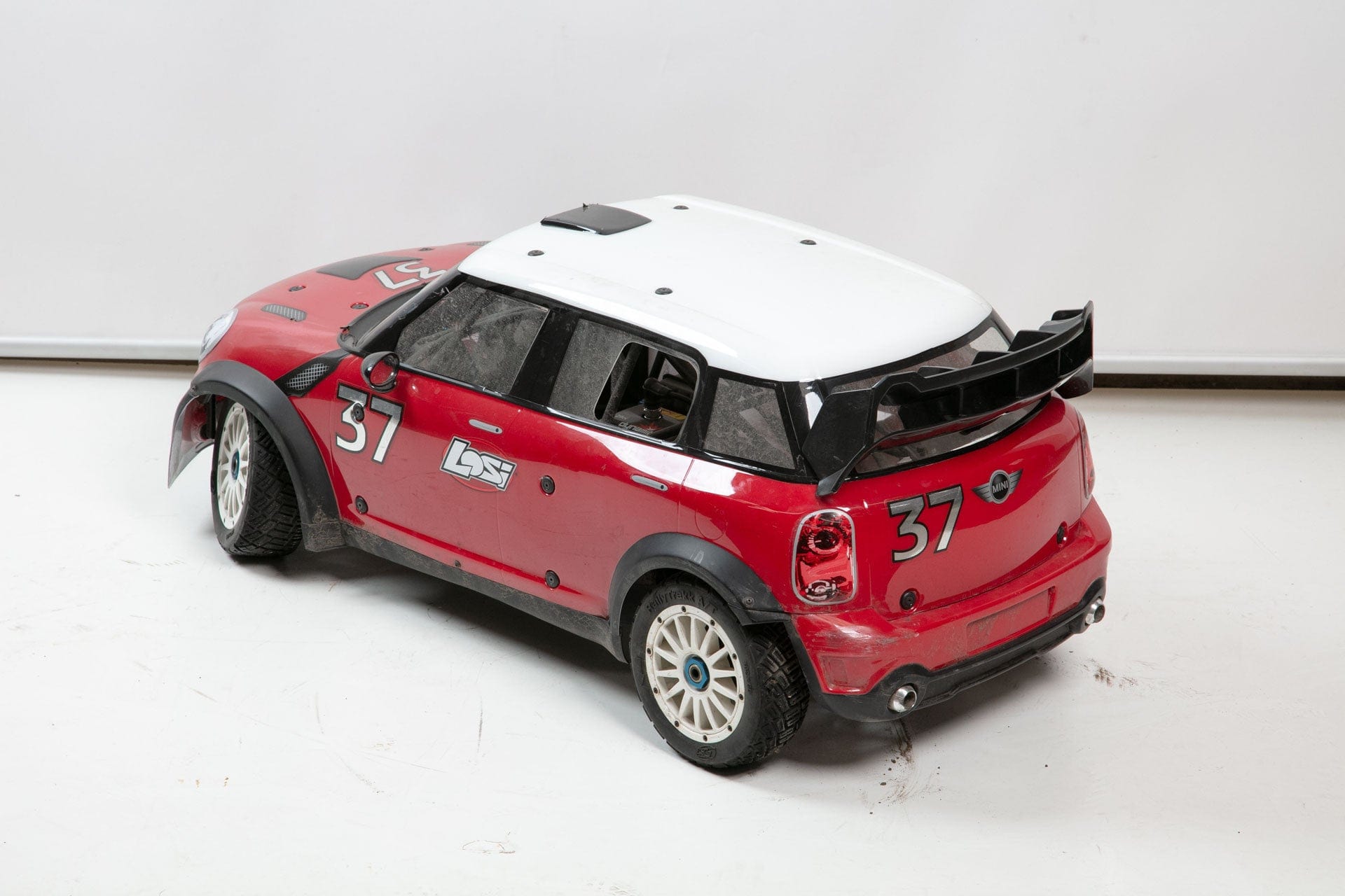 Losi Mini Cooper WRC 1/5 RC Car (used) #0653