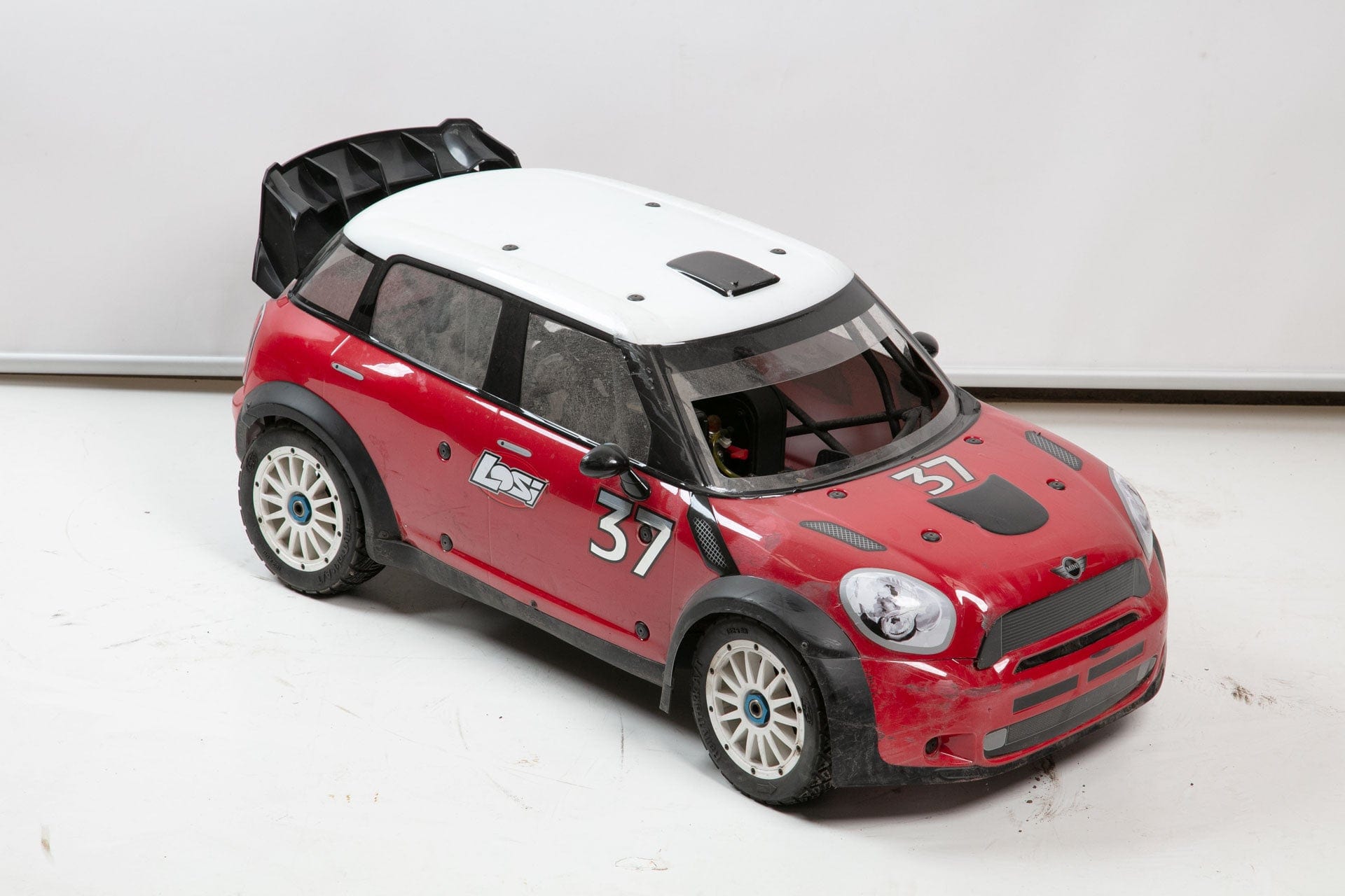 Losi Mini Cooper WRC 1/5 RC Car (used) #0653