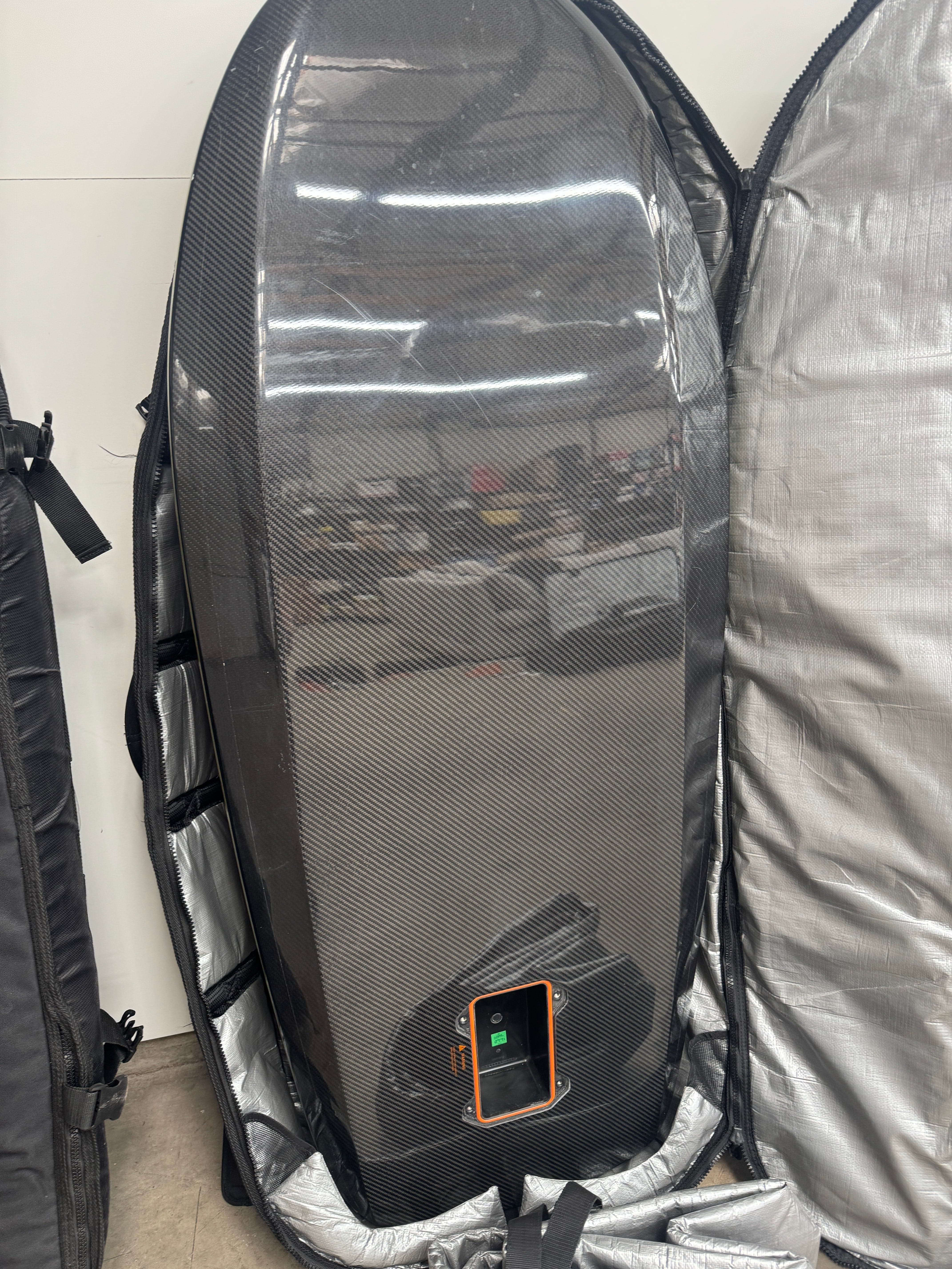 Fliteboard Pro Series 2 Carbon with accessories - Olive and black. Near new condition.