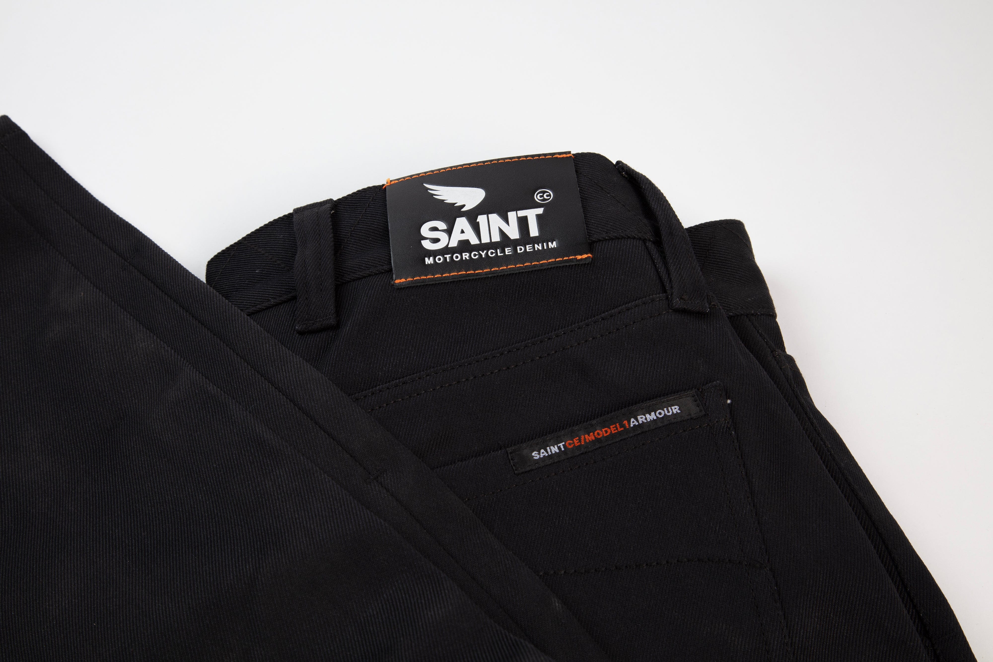 Saint Motorcycle Pants (Black) 34w/34L #0373
