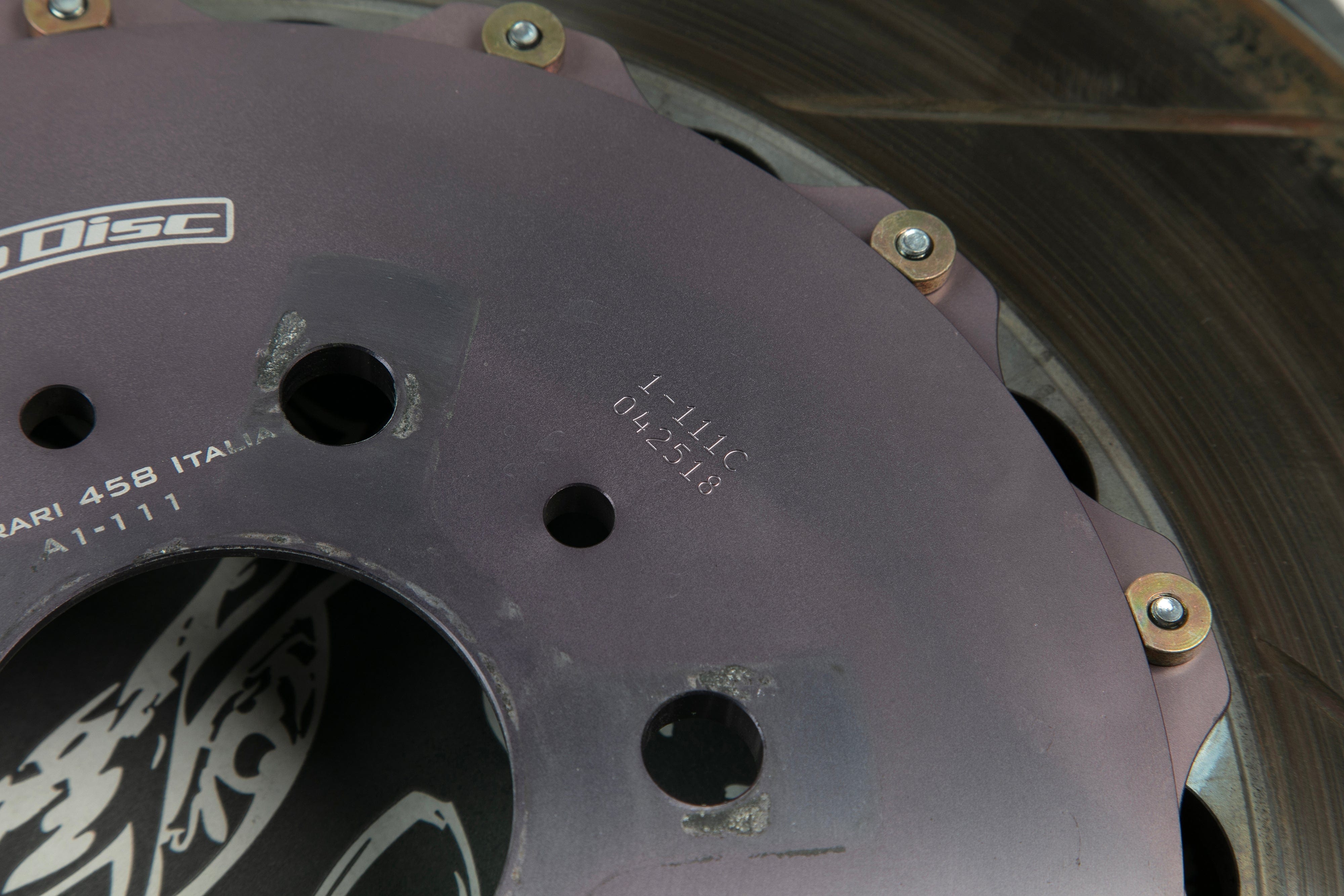 Raybestos Racing Brake Pads and Giro Floating Rotors (Used) Ferrari 458 Itaila (10-15)#0367