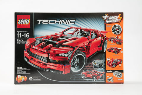 LEGO Technic 8070 Supercar (NEW) #0576