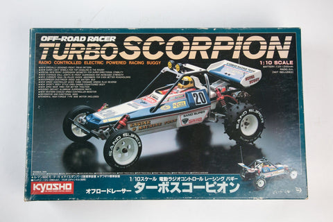 Original Kyosho Turbo Scorpion Off-Road Racer RC 1/10 Model kit 309 #0615