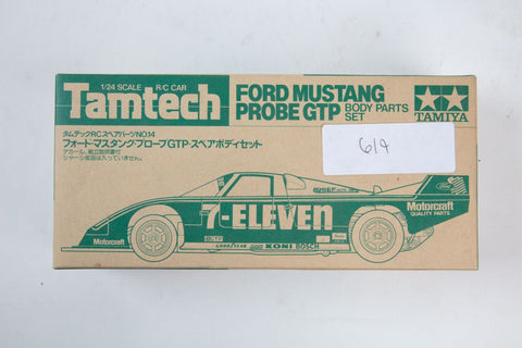 Tamiya Tamtech 1/24 Ford Mustang Probe GTP Body Parts Set #0619