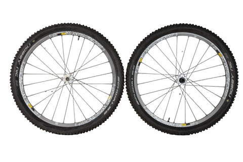 Mavic Crossmax SX Bicycle Wheels w/ Schwalbe Nobby NIC Tires 26x2.40 (used) #0555