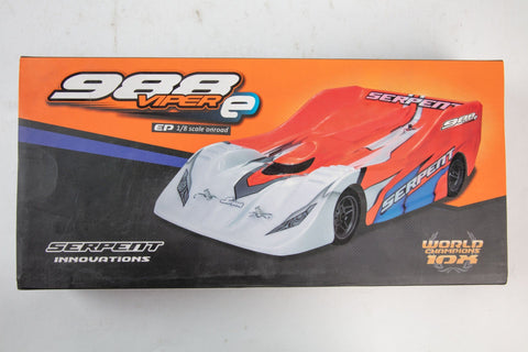 Serpent Viper 988-e 1/8 4wd EP RC Road Car W/ Porsche Body #0650