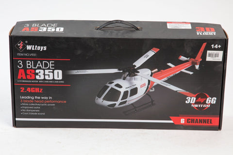 WL Toys AS 350 RC Helicopter #0685