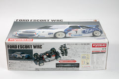 Vintage Kyosho Ford Escort WRC RC 1/10 Engine Powered Rally Car Series QRC-SV 4wd #0747
