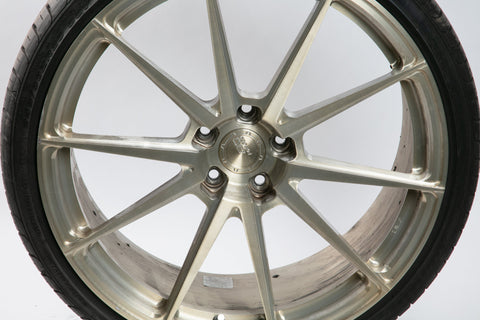 BC Forged 20" Wheels Royal Gold with Tires (used) #0766