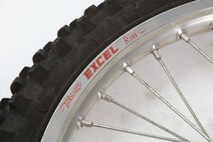 Excel Motorcycle Rim W/ 90/90-21 Michelin Comp Tire (used) #0715