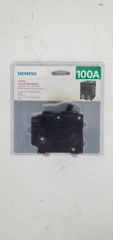 Siemens 2-Pole 100 AMP Breaker #0214